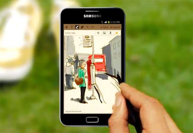 Samsung galaxy Note