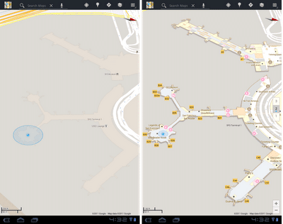 Google Maps 6.0 for Android with indoor navigation