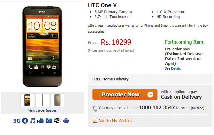 HTC Next Gen Phones hits India, One X Gets A Hefty Price Tag!