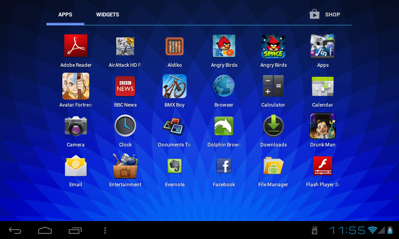 Micromax Funbook- Menu Micromax Funbook Review - Tablet powered with Android 4.0 ICS
