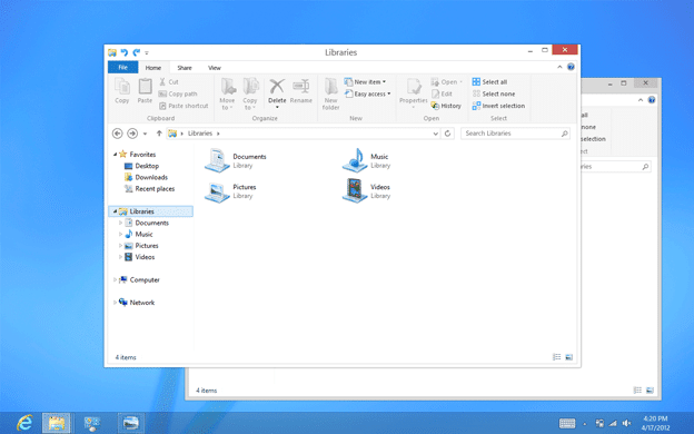 Windows 8: The new UI 1 Windows 8 RTM