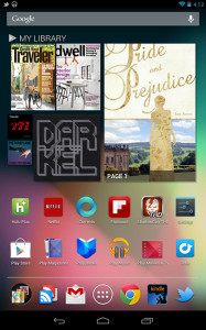 Google Nexus 7 Roundup Review 10 Google Nexus 7 homescreen