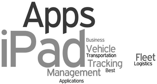 Logistics Applications of iPads