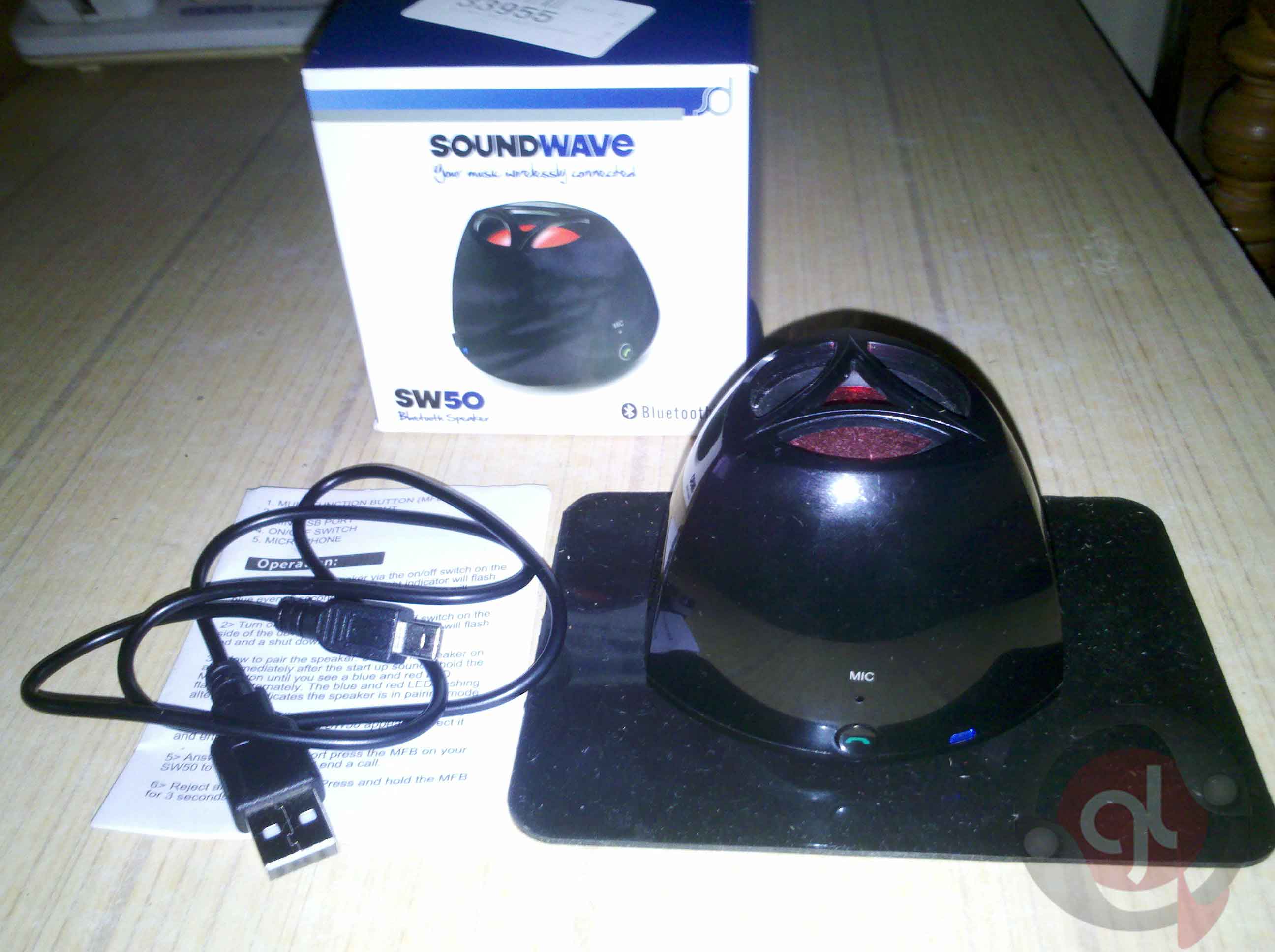 SoundWave SW50 Wireless Bluetooth Speaker