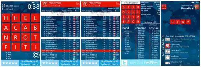 Top 5 Free Xbox Games for Windows Phone which are addictive 2 Wordament Xbox Games Windows Phones