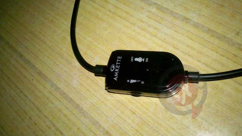 Amkette Truchat Boomer Wired Headset Mic