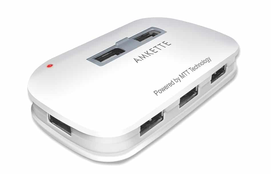 Amkette Turbo 7 Port USB HUB