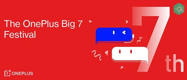 OnePlus 7th Anniversary Sale