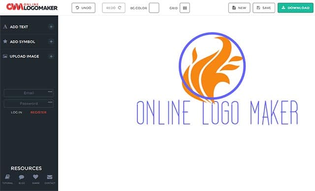 Online logo Maker Logo Making Software